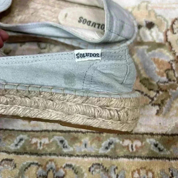 Soludos Espadrilles Womens Sz 6.5 Lemon Slip On - Picture 11 of 11